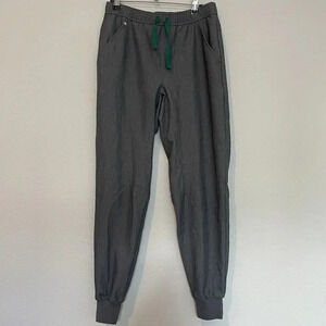 Figs Jogger Scrub Mens Small Gray Graphite Medical Pants